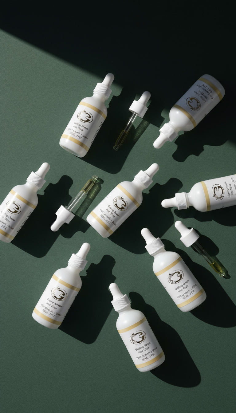 Discover Faster Growth with Gazing Green's Hair Elixir