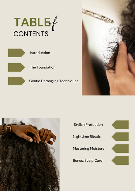 Nurturing Natural Hair E-Book